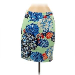 Skirt J Crew Floral Pencil